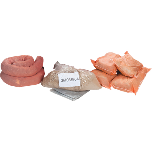 Trousse de rechange pour v&eacute;hicule de service, 10 gallons, Mati&egrave;res dangereuses Seaboard Timber Mart