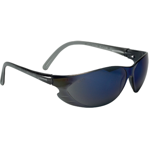 Blue Mirror Safety Glasses, Blue/Mirror Lens, Anti-Scratch, Meets/Exceeds CSA Z94.3 Seaboard Timber Mart