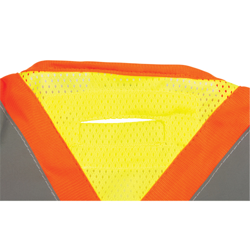 CSA Compliant High Visibility Surveyor Vest, High Visibility Lime-Yellow, Medium, Polyester Seaboard Timber Mart