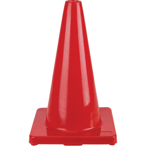 Coloured Traffic Cone, 18", Red Seaboard Timber Mart