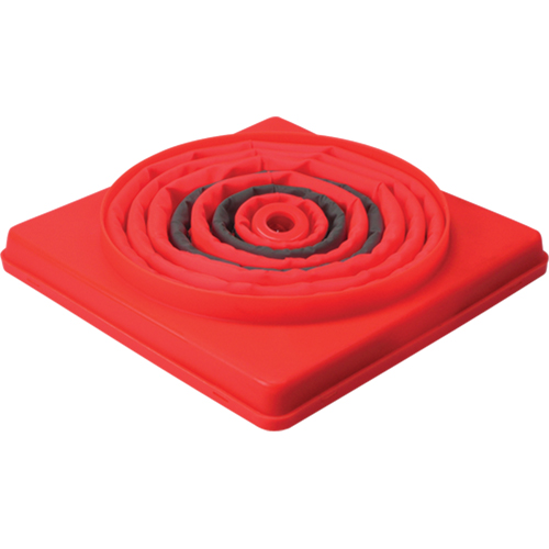 Collapsible Lighted Cone, 28" H, Orange Seaboard Timber Mart