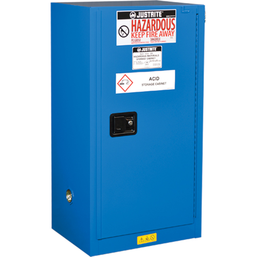 Sure-Grip&reg; Ex Hazardous Material Compac Safety Cabinets, 15 gal., 23.25" x 44" x 18" Seaboard Timber Mart