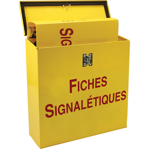 Safety Documents Job-Site Box, French, Binders Included Seaboard Timber Mart