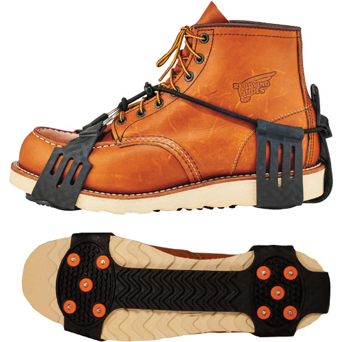Crampons &agrave; glace ajustables TREX 6310, Acier au carbone, Traction Crampon, Moyen Seaboard Timber Mart