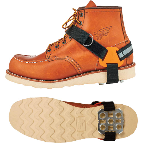 Crampons &agrave; glace de talon TREX 6315, Acier, Traction Plaque, Grand/Moyen Seaboard Timber Mart