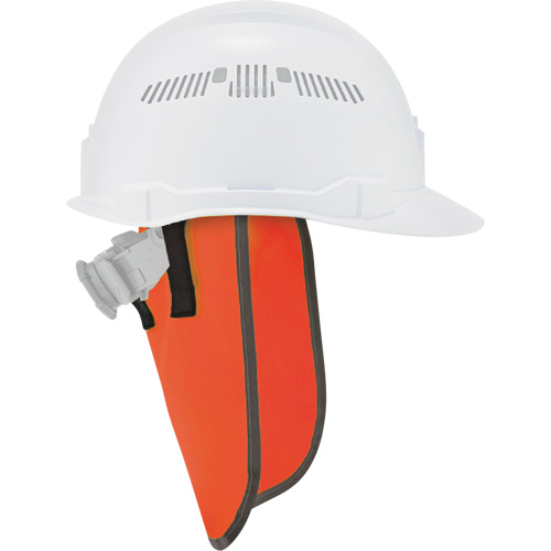 Pare-soleil de cou pour casque de protection GloWear 8006, Orange haute visibilit&eacute; Seaboard Timber Mart