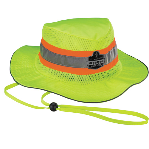 Chill-Its&reg; 8935CT Evaporative Cooling Ranger Hat, Hi-Vis Lime Seaboard Timber Mart