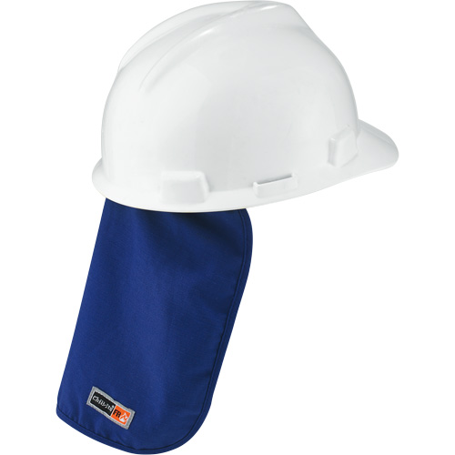 Chill-Its&reg; 6717FR Cooling FR Hardhat Pad & Neck Shade, Blue Seaboard Timber Mart