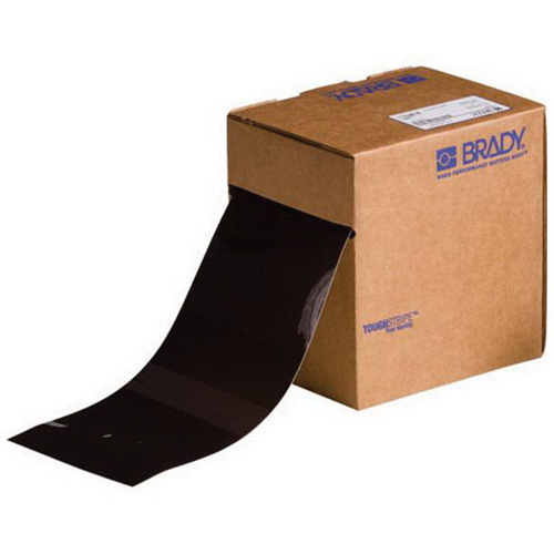 ToughStripe&reg; Floor Marking Tape, 4" x 100', Polyester, Brown Seaboard Timber Mart