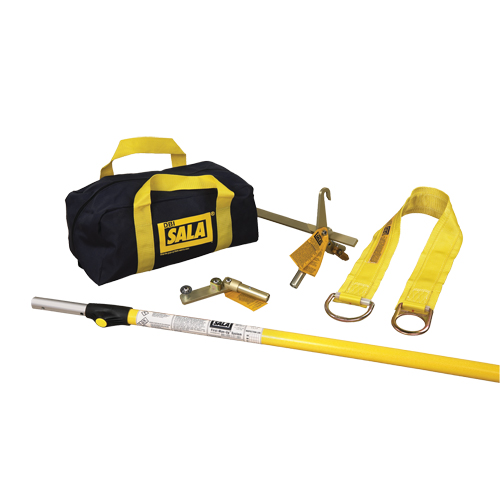 DBI-SALA&reg; First-Man-Up Remote Anchoring System, 16' L, Web Lifeline Seaboard Timber Mart