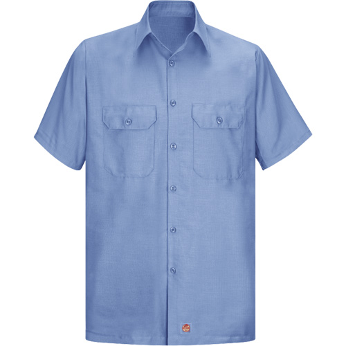 Short Sleeve Ripstop Shirt, Men's, 3X-Large, Blue Seaboard Timber Mart