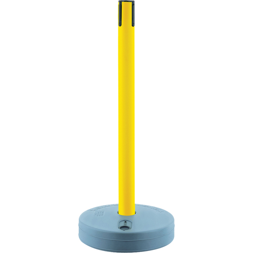 Outdoor TensaBarrier&reg; - Receiver Posts, 37" High, Yellow Seaboard Timber Mart