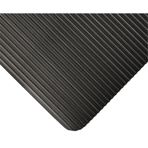Tapis KleenSweep No 391, Couloir, 2' x 105' x 1/8", Noir Seaboard Timber Mart