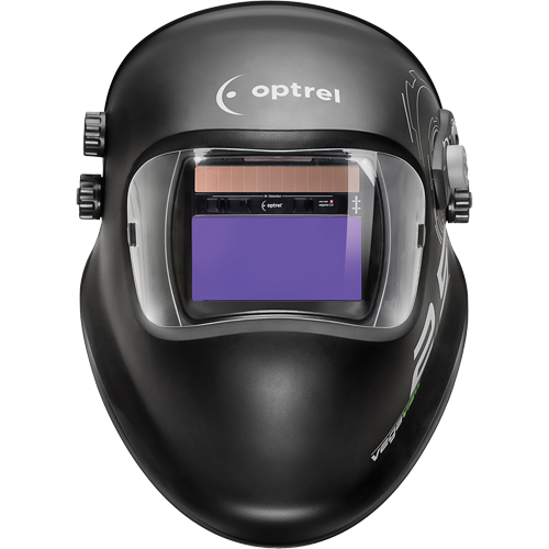 vegaview2.5 Welding Helmets, 3.94" L x 1.97" W View Area, 2.5/8 - 12 Shade Range, Black Seaboard Timber Mart