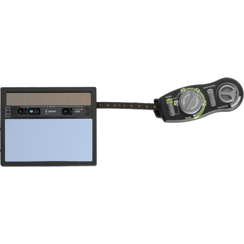 e684 Welding Helmet Replacement ADF, 4" W x 2" H Viewing Area, For Use With e684 Seaboard Timber Mart