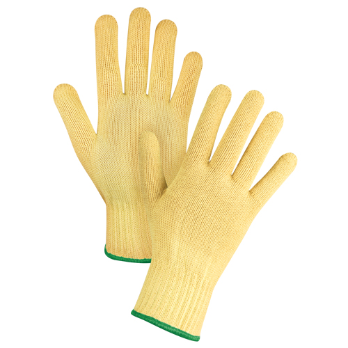 Gants tricot&eacute;s sans couture, Taille Moyen/8, Calibre 7, Enveloppe en Kevlar, ASTM ANSI niveau A2/EN 388 niveau 3 Seaboard Timber Mart