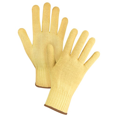 Seamless String Knit Gloves, Size Large/9, 7 Gauge, Kevlar&reg; Shell, ASTM ANSI Level A2/EN 388 Level 3 Seaboard Timber Mart