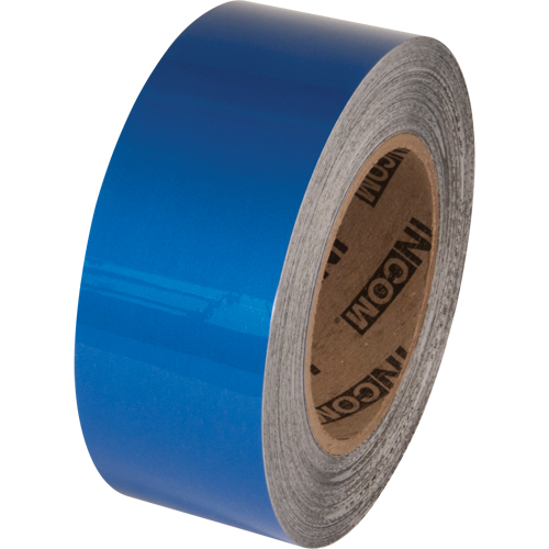 Ruban de marquage pour plancher Tuff Mark, 4" x 100', Polyester, Bleu Seaboard Timber Mart