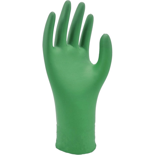 6110PF Biodegradable Gloves, X-Small, Nitrile, 4-mil, Powder-Free, Green Seaboard Timber Mart