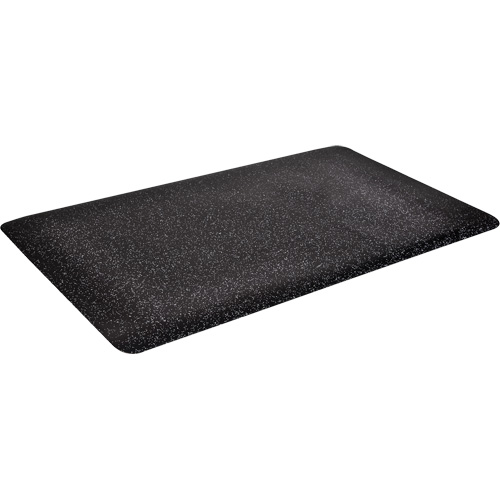 WD Foodmaster Anti-Microbial Mats, Smooth, 3' x 4' x 9/16", Black, Vinyl Foam Seaboard Timber Mart