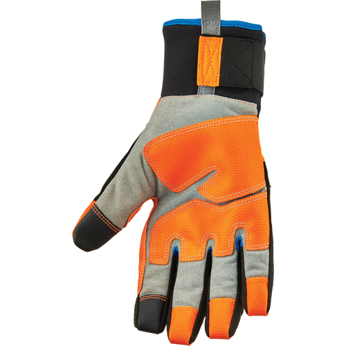 ProFlex&reg; 818WP Performance High-Visibility Thermal Waterproof Utility Gloves, Polyurethane Palm, Size Small Seaboard Timber Mart