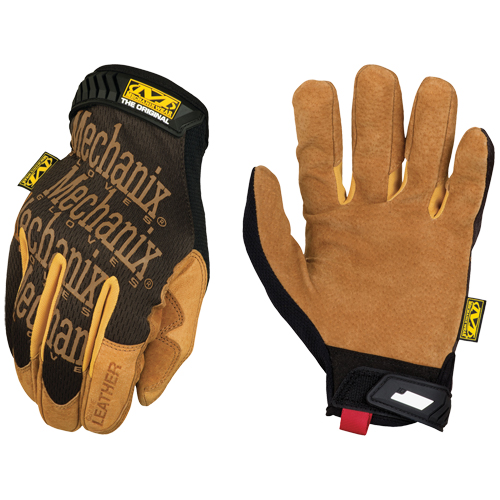 The Original&reg; Gloves, Small, Grain Leather Palm, Hook & Loop Cuff Seaboard Timber Mart