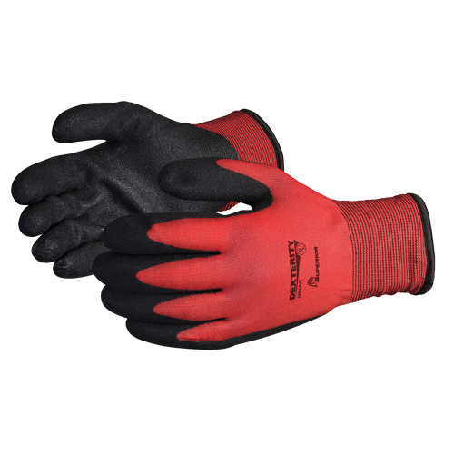 Gants doubl&eacute;s pour l'hiver Dexterity, 8/Moyen, R&ecirc;vetement PVC, Calibre 15, Enveloppe en Nylon Seaboard Timber Mart