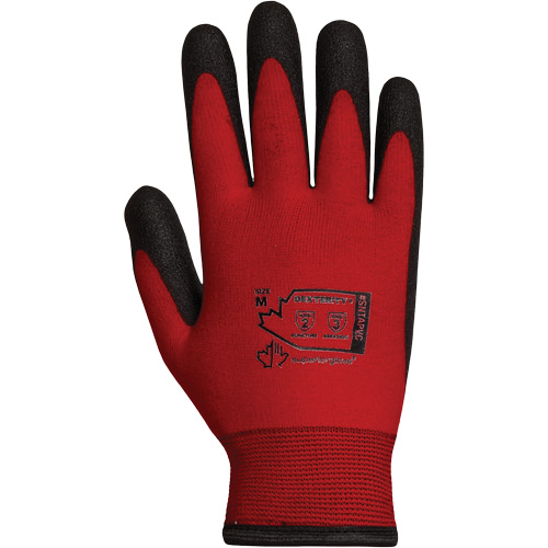 Gants doubl&eacute;s pour l'hiver Dexterity, 10/T-Grand, R&ecirc;vetement PVC, Calibre 15, Enveloppe en Nylon Seaboard Timber Mart