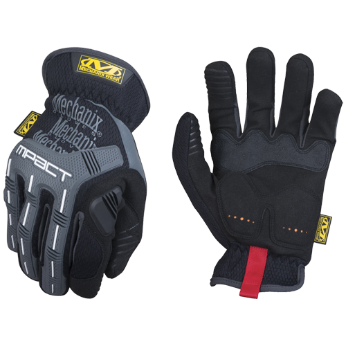 M-Pact&reg; Gloves, Small, Grain Leather Palm, Slip-On Cuff Seaboard Timber Mart