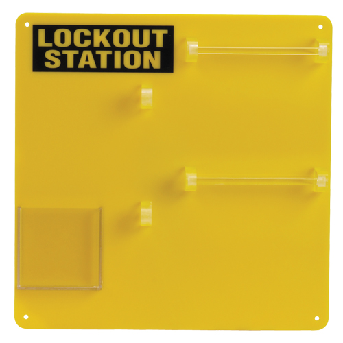 Station de verrouillage, Capacit&eacute; de 12, Cadenas Non compris Seaboard Timber Mart