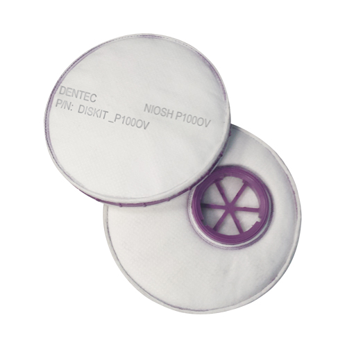 Diskit Respirator Filter, Particulate Filter with Nuisance Vapour Relief, Organic Vapour/P100 Filter Seaboard Timber Mart