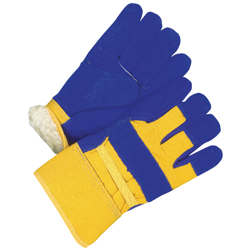 Gants d'ajusteur pour femmes, Dames, Paume en Cuir fleur de vache, Doublure en Coton Seaboard Timber Mart