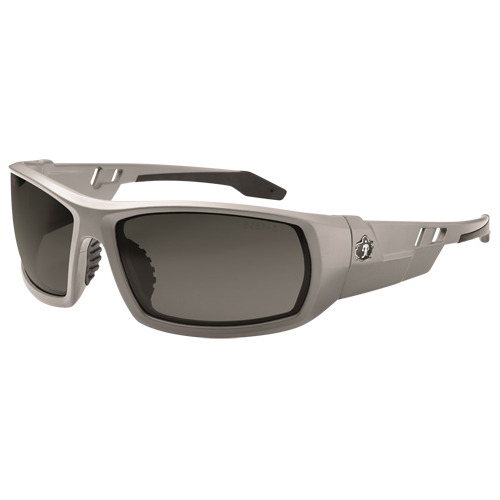 Lunettes de s&eacute;curit&eacute; Skullerz Odin, Lentille Grise/fum&eacute;e, Antibu&eacute;e/Anti-&eacute;gratignures, ANSI Z87+/R&eacute;pond ou surpasse la norme CSA Z94.3 Seaboard Timber Mart