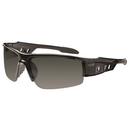 Lunettes de s&eacute;curit&eacute; Skullerz Dagr, Lentille Grise/fum&eacute;e, Anti-&eacute;gratignures, ANSI Z87+/R&eacute;pond ou surpasse la norme CSA Z94.3 Seaboard Timber Mart