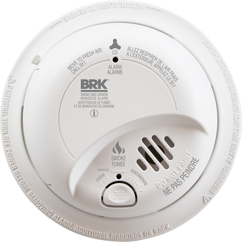 Ionization Smoke & Carbon Monoxide Combination Alarm, Battery Operated/Hardwired Seaboard Timber Mart