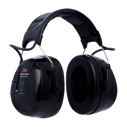 PELTOR WorkTunes Pro Earmuffs, Headband, 26 NRR dB Seaboard Timber Mart