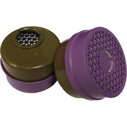Respirator Cartridge, Gas/Vapour Cartridge, Multi Gas/Organic Vapour/P100 Filter Seaboard Timber Mart
