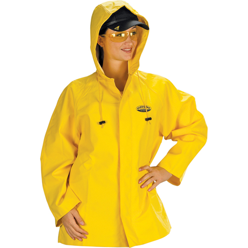V&ecirc;tements imperm&eacute;ables Hurricane ignifuges et r&eacute;sistants &agrave; l'huile, vestes, 4T-Grand, Jaune Seaboard Timber Mart