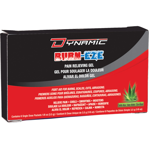 Gel Burn-Eze pour le soulagement de la douleur Dynamic, Gel, Classe 2 Seaboard Timber Mart