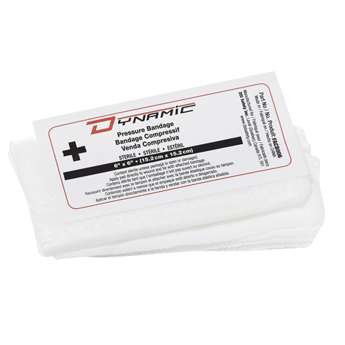 Dynamic Compress Bandage, 6" L x 6" W Seaboard Timber Mart