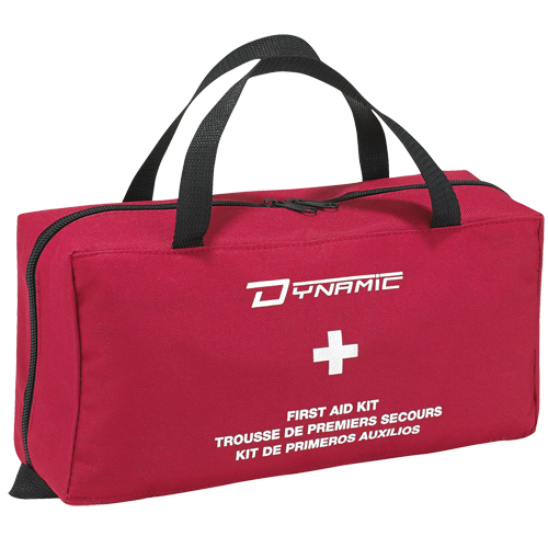 Trousse de premiers soins de luxe pour la maison Dynamic, Dispositif m&eacute;dical Classe 1, Sac en nylon Seaboard Timber Mart