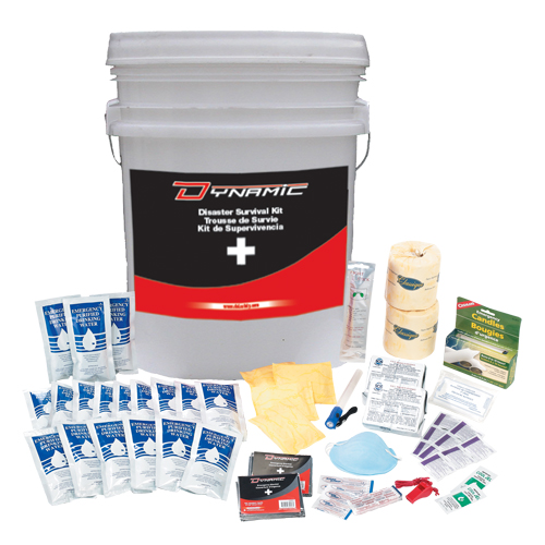 Dynamic Emergency Preparedness First Aid Kit, Class 1 Medical Device, Bucket Seaboard Timber Mart