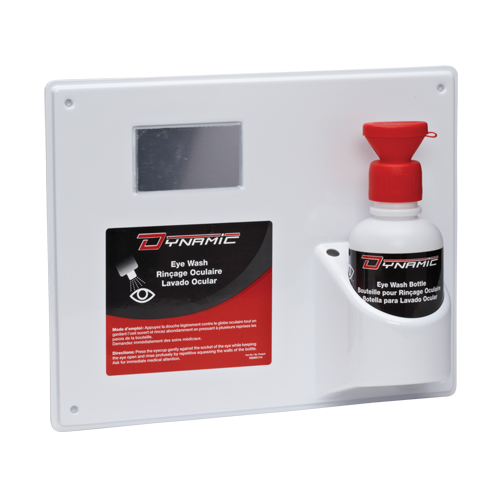 Dynamic Eyewash Station with Empty Bottles, Single Seaboard Timber Mart