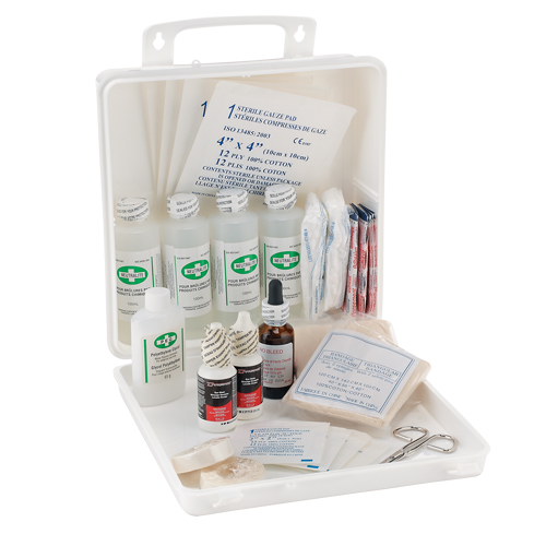 Dynamic Burn First Aid Kit for Welders, Class 1 Medical Device, Plastic B Seaboard Timber Mart