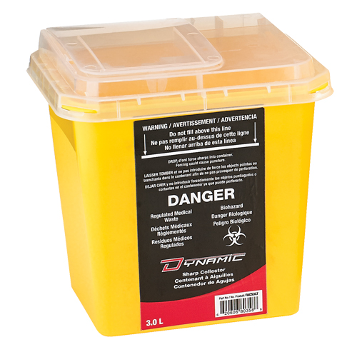 Dynamic Sharps&reg; Container, 3 L Capacity Seaboard Timber Mart