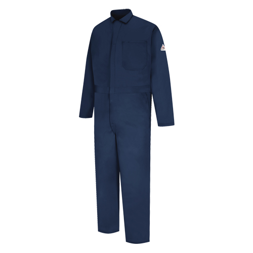 ISO 11611 Flame-Resistant Welding Coveralls, Size 48, Navy Blue Seaboard Timber Mart