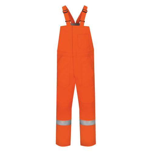 Excel FR&reg; Comfortouch&reg; Deluxe Bib Overalls, Small, Orange Seaboard Timber Mart