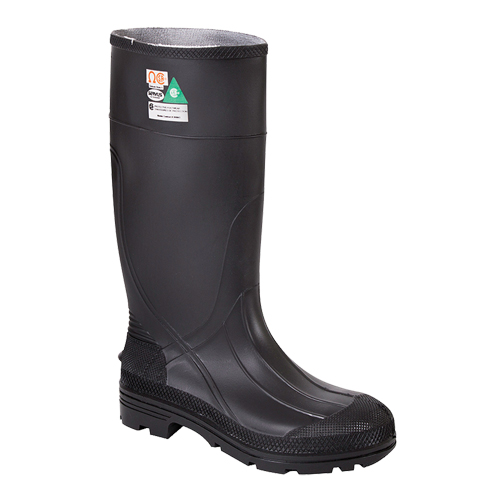 Bottes de s&eacute;curit&eacute; PRM II, PVC, Embout Acier, Pointure 7, Semelle R&eacute;sistant aux perforations Seaboard Timber Mart