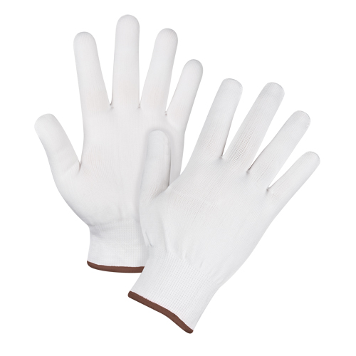 Seamless String Knit Gloves, Polyester, 15 Gauge, Men's Seaboard Timber Mart