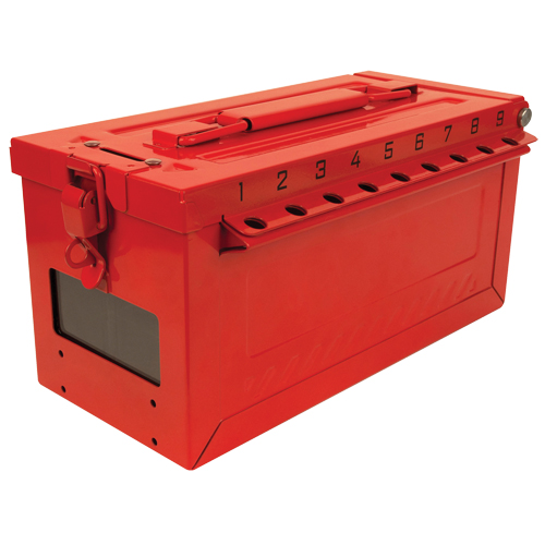 Small Group Lock Box, Red Seaboard Timber Mart